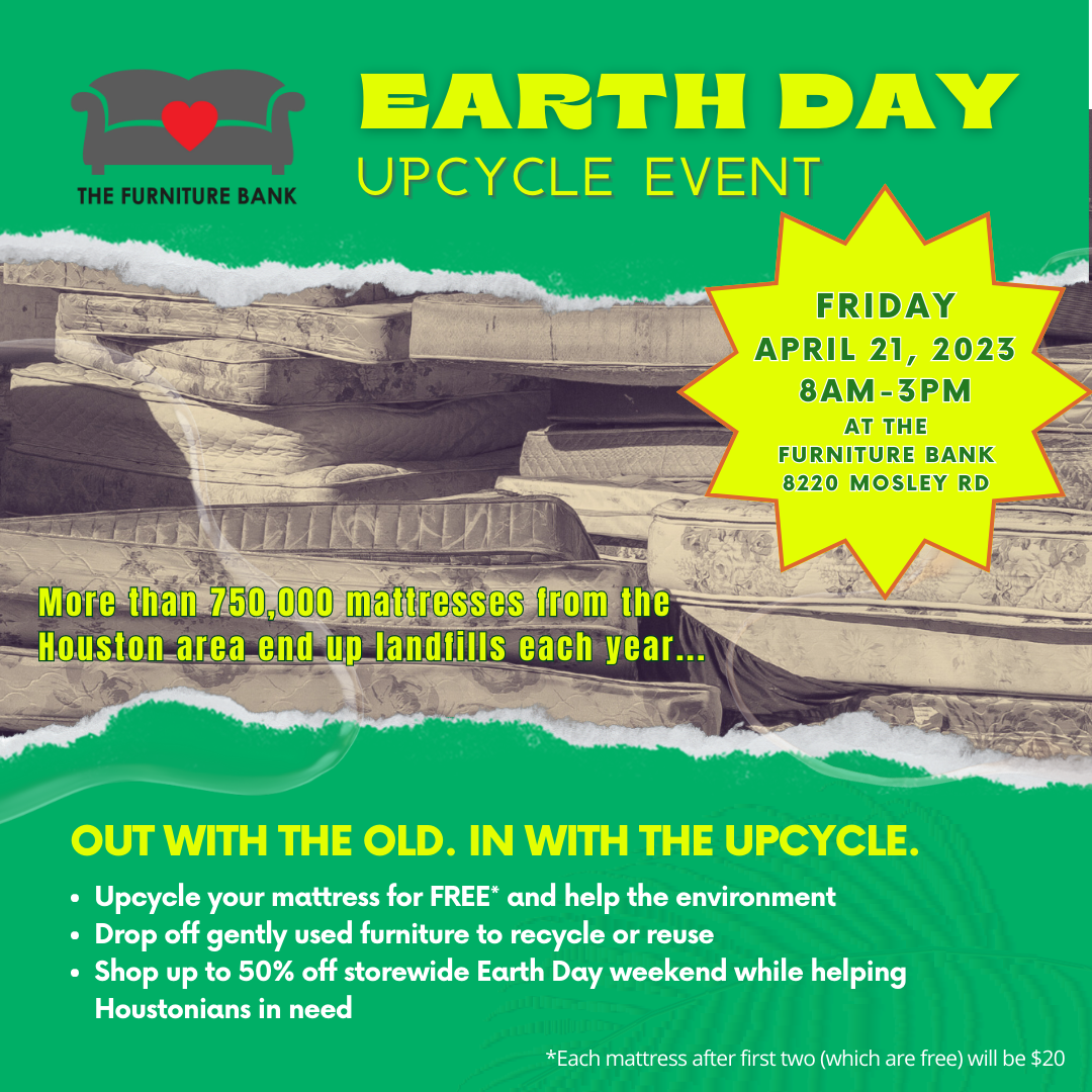 The Furniture Bank's Earth Day Upcycle Event