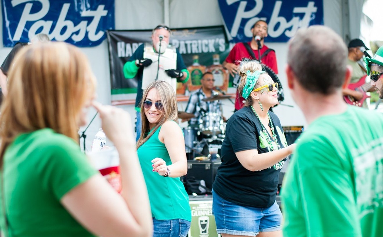 Griff's St. Patty's Day celebration returns for its 57th year, featuring Irish rock, green beer and more.