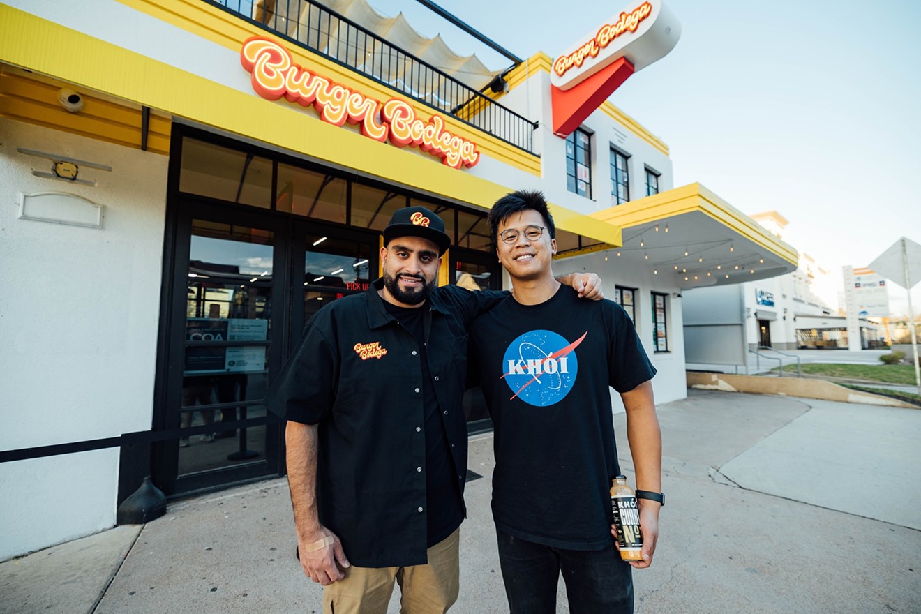 Chefs Don Nguyen and Abbas Dhanani team up for a special chopped cheese collab at Burger Bodega.