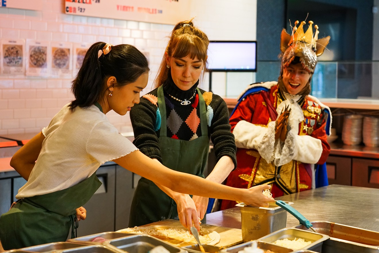 Vinny's and four dancers from the Houston Ballet have created two limited-time pizzas in celebrations of The Nutcracker season.