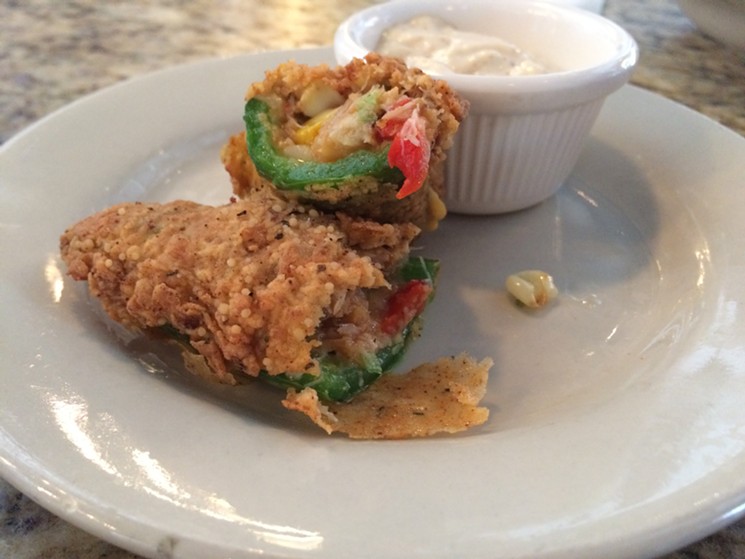 This is more than a jalapeno popper. - PHOTO BY LORRETTA RUGGIERO