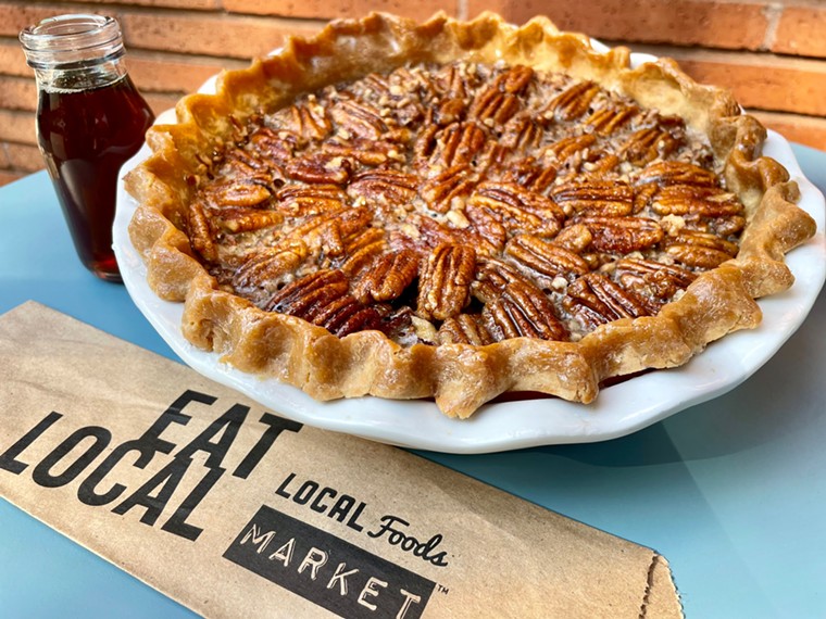Pecan Pie is a Thanksgiving must in Houston. - PHOTO BY AMANDA NATHAN