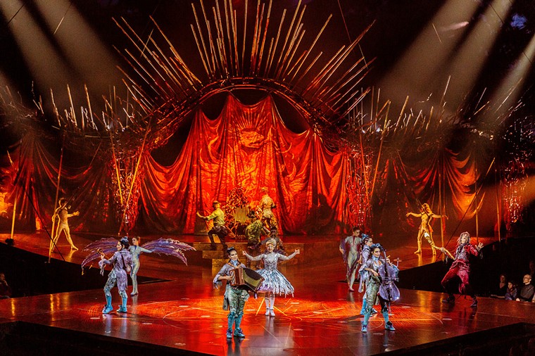 Cirque du Soleil knows how to keep the audience thrilled will also adding that classic artistic flair it has become so well-known for achieving. - PHOTO BY MARIE-ANDRÉE LEMIRE