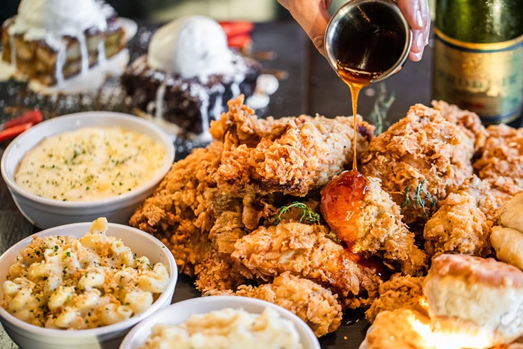 Max's Southern Fried Chicken is a family feast. - PHOTO BY BECCA WRIGHT