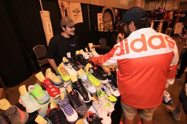 If you're in need of sneakers, the H-Town Sneaker Summit is where you'll want to be this weekend. - PHOTO BY DOOGIE ROUX