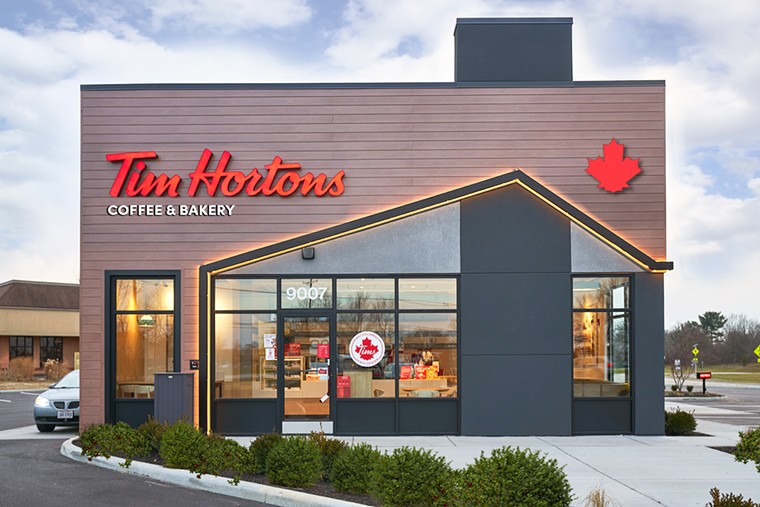 Get ready for the maple leaf invasion. - RENDERING BY TIM HORTONS