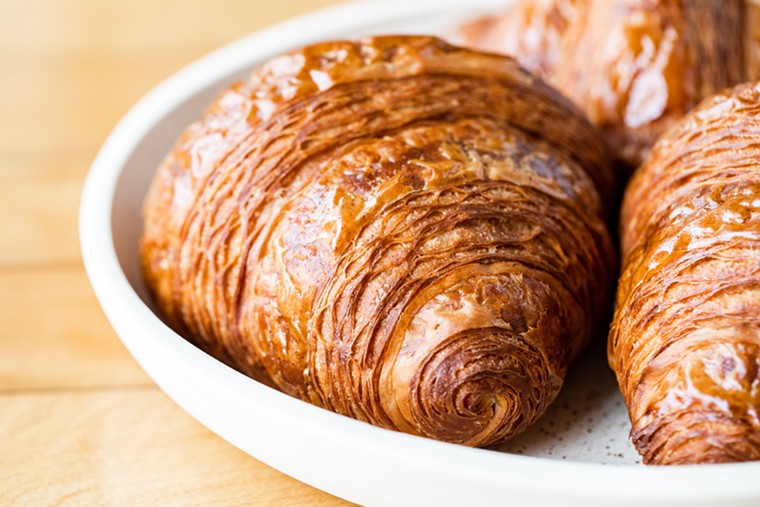 Who knew there were 55 layers in a croissant? - PHOTO BY BECCA WRIGHT
