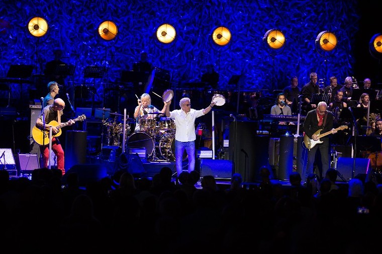 The Who, backed by our people - PHOTO BY ERIC SAUSEDA