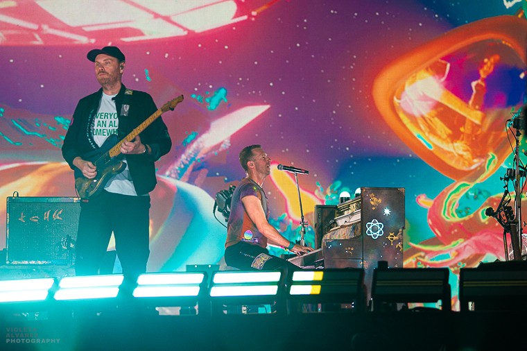 Coldplay dedicated a new song named "Houston #2" to the fans and supporters from the City Of Houston. - PHOTO BY VIOLETA ALVAREZ