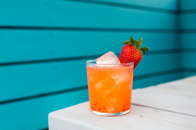 The Strawberry Sabor is a refreshing tequila cocktail. - PHOTO BY JENN DUNCAN