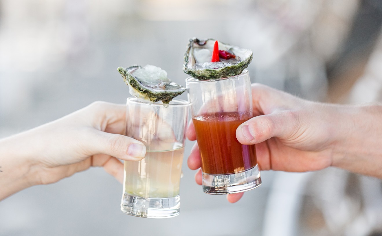 Pier 6's Oyster Day specials include an oyster happy hour and oyster shooters.