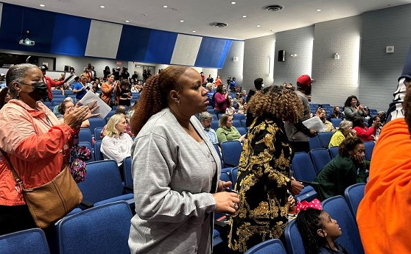 A Raucous HISD Info Meeting Demonstrates Intense Unhappiness With TEA