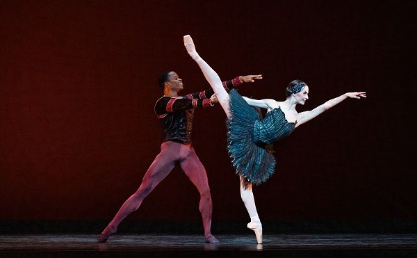 In Houston Ballet's Swan Lake, Naazir Muhammad Dances the Role of Prince Siegfried