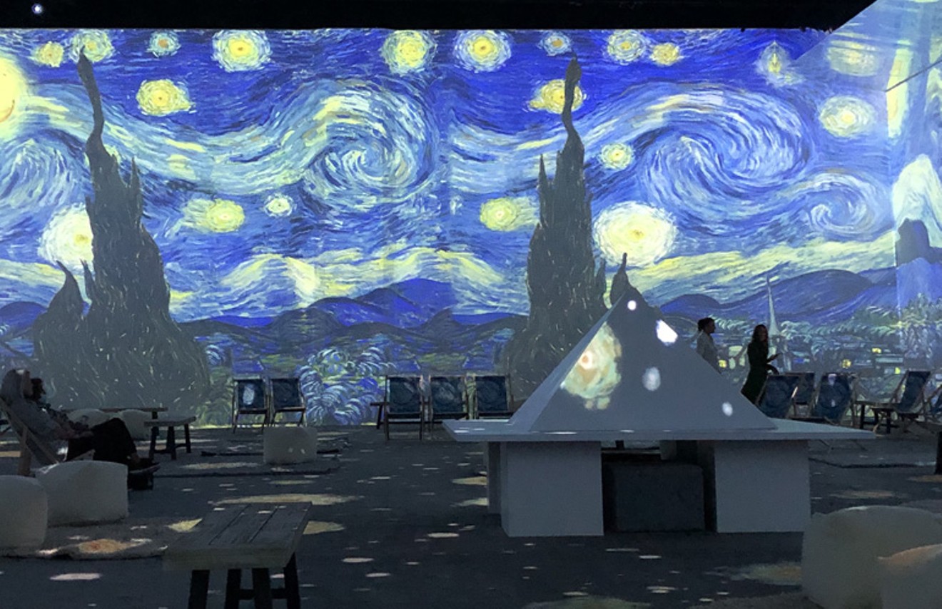 van gogh: the immersive experience - houston photos