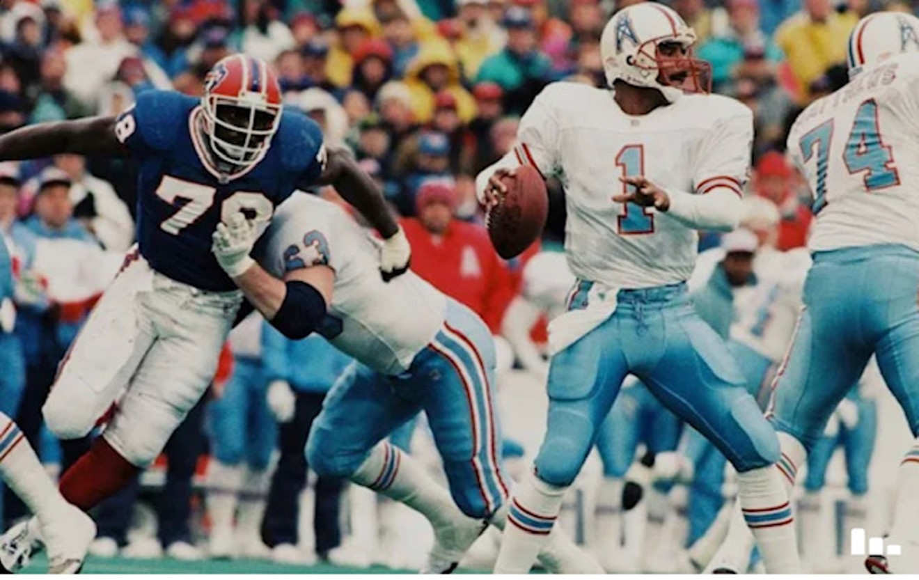 The Tennessee Titans may be dusting off the old Columbia blue Oiler uniforms.