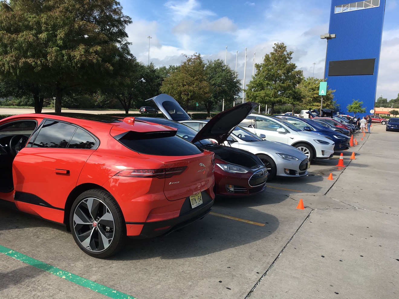 Drive Electric Earth Day at IKEA Houston