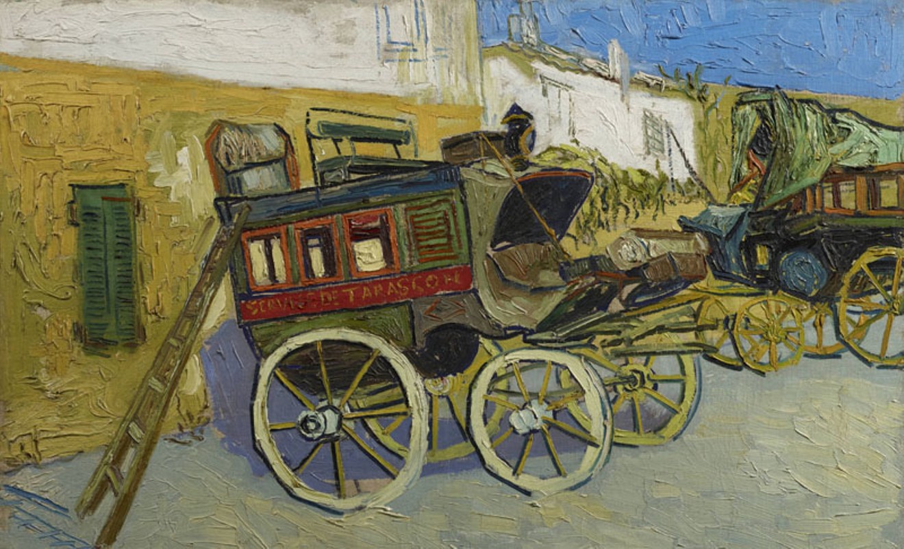 "Tarascon Stagecoach," 1888, by Vincent van Gogh