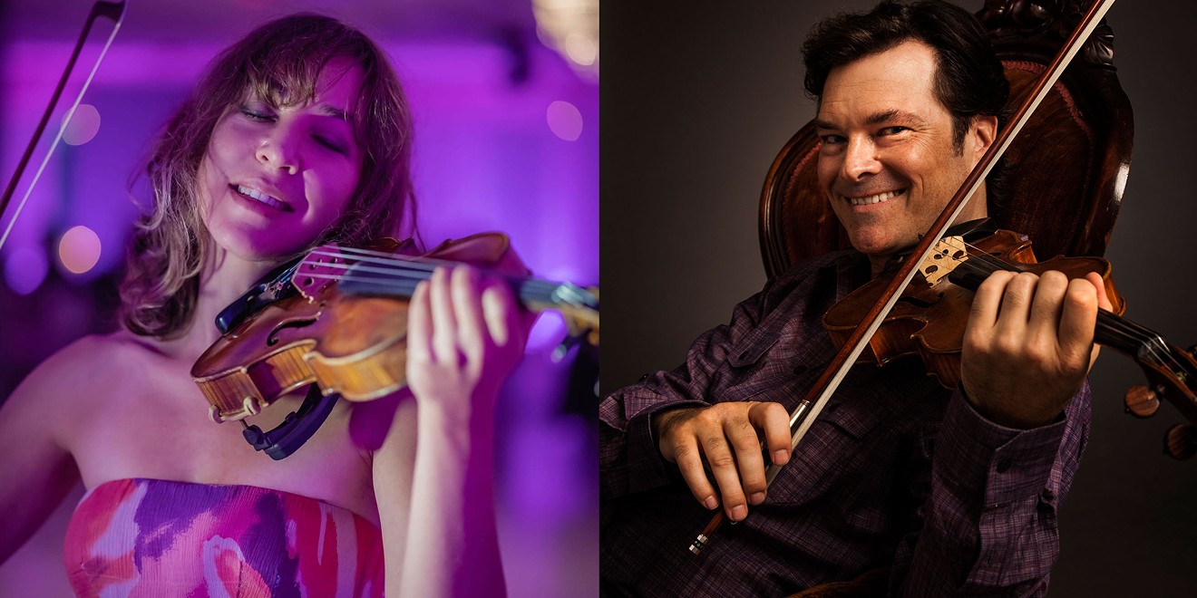Dynamic Duo - Violinist Dina Nesterenko and Violist Mark Landson