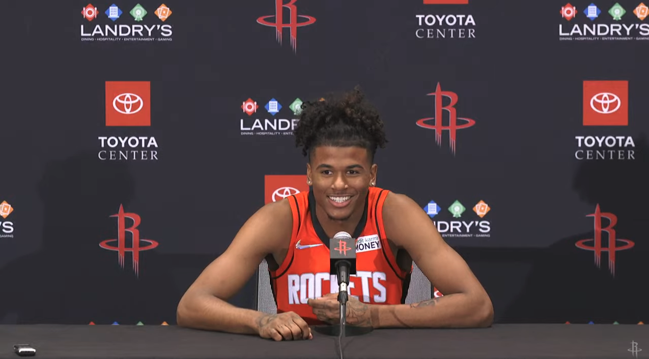 Jalen Green Media Day Press Conference 2022 