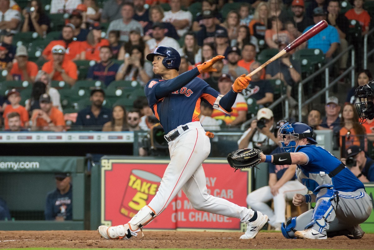 Though his bat has regressed, Jeremy Peña's rookie campaign still