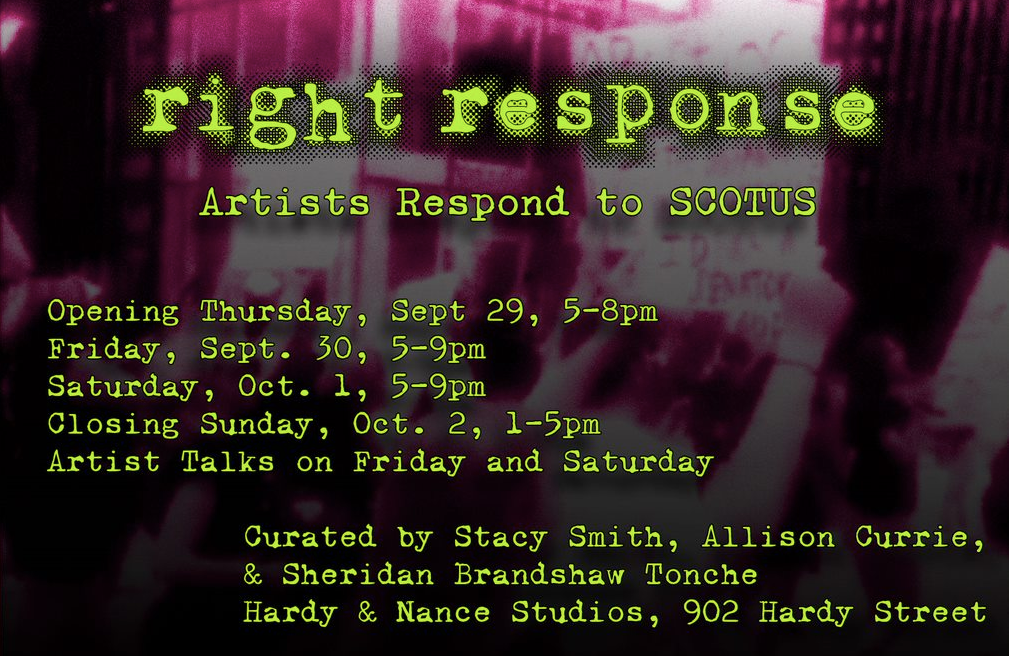 Right Response: Artists Respond to SCOTUS