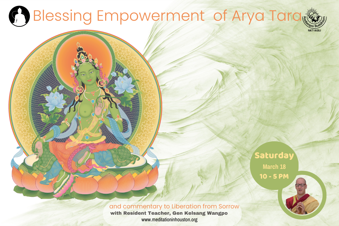 Empowerment of Arya Tara with Gen Kelsang Wangpo