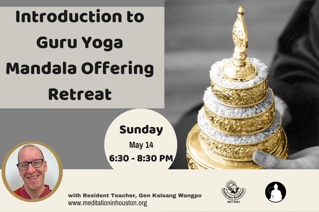 Intro to Guru Yoga Mandala Offerings with Gen Kelsang Wangpo