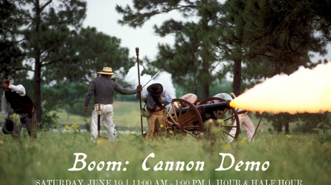 Boom: Cannon Demonstration