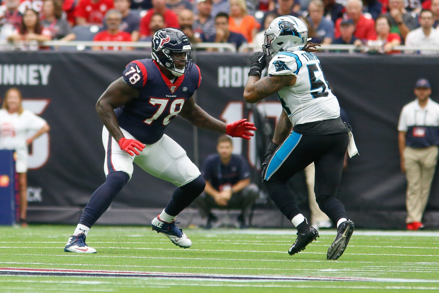 Houston Texans offensive lineman Laremy Tunsil (78) during an NFL