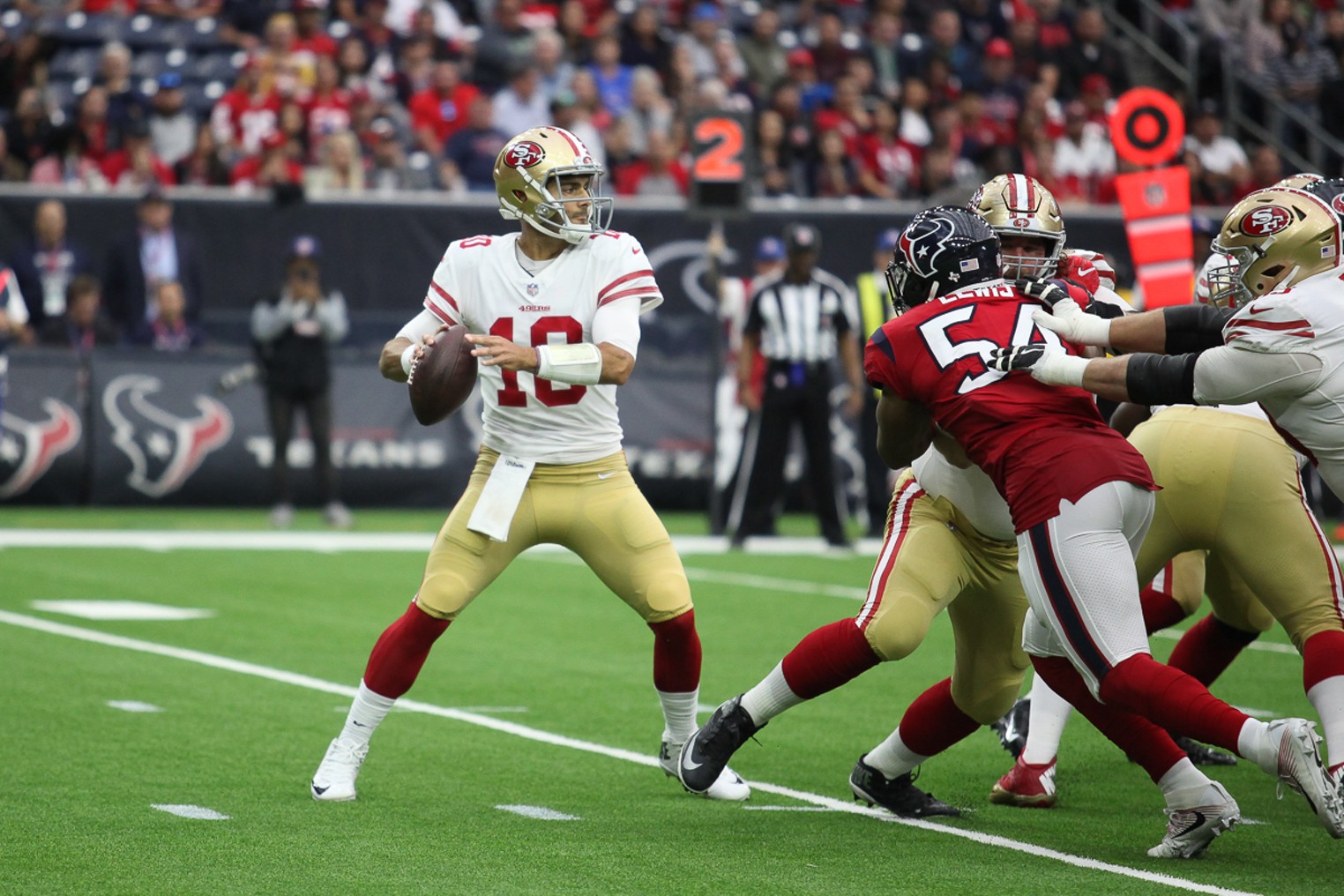 Texans' Tavierre Thomas returns pick-six vs. Chargers