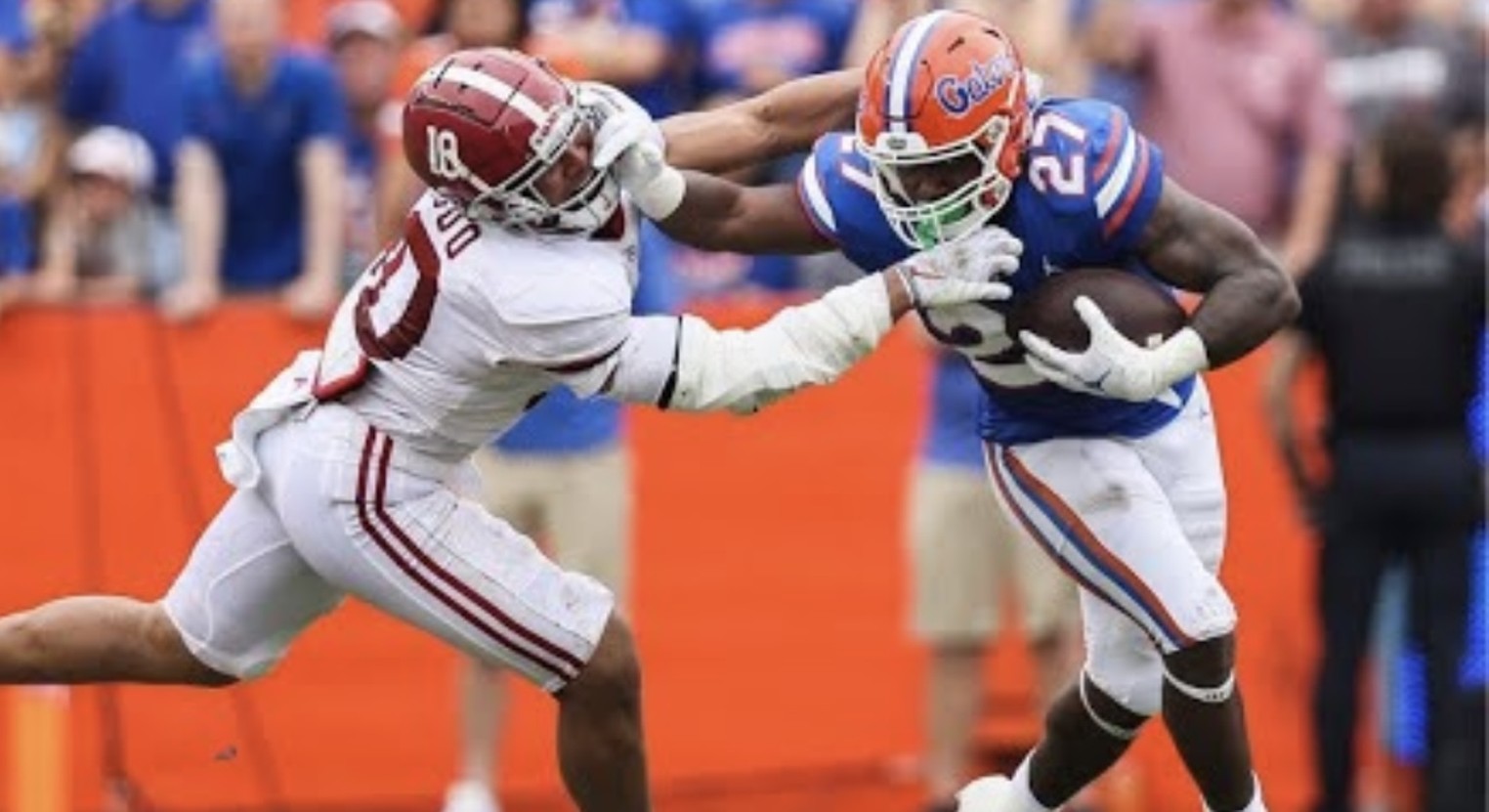 Pounder and poet Dameon Pierce is ready for his final Florida