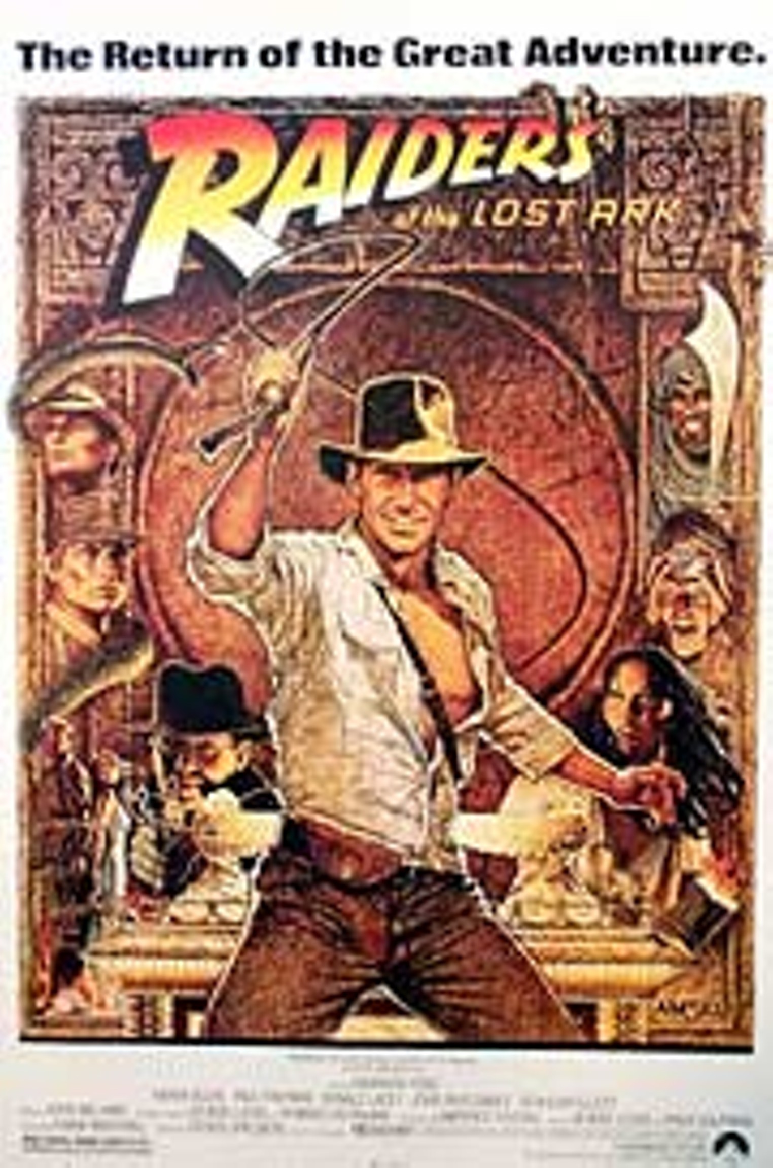 : Indiana Jones and the Raiders of the Lost Ark : John  Rhys-Davies, Alfred Molina, Paul Freeman, Denholm Elliott, Ronald Lacey,  Anthony Higgins, Wolf Kahler, Frank Marshall, Harrison Ford, Vic Tablian,  Karen