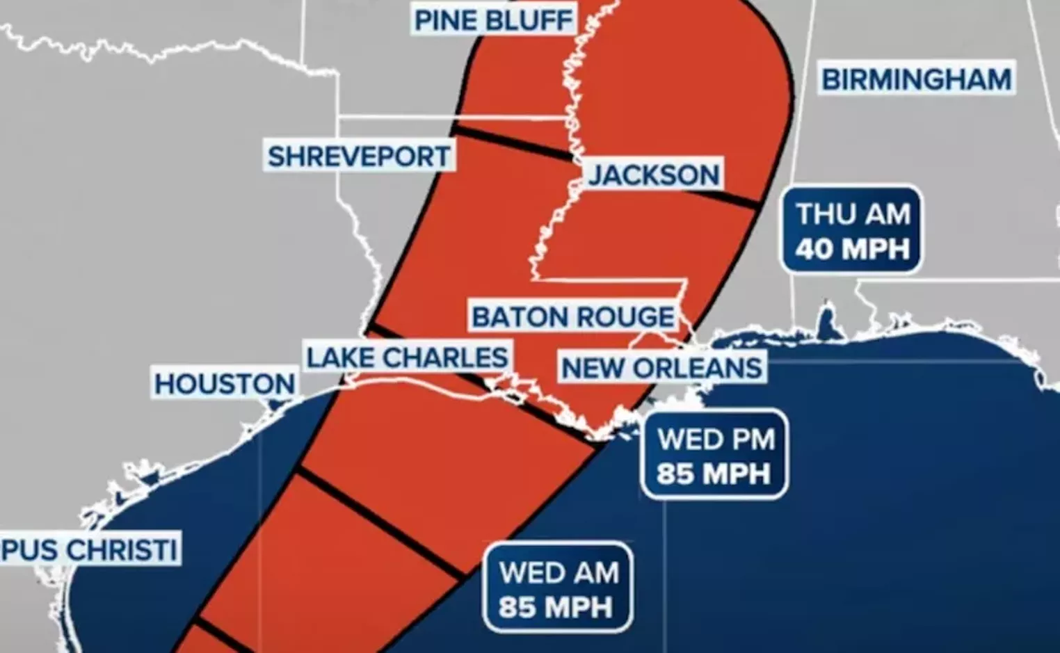 Houston Residents May Dodge A Bullet With Tropical Storm Francine, For Now