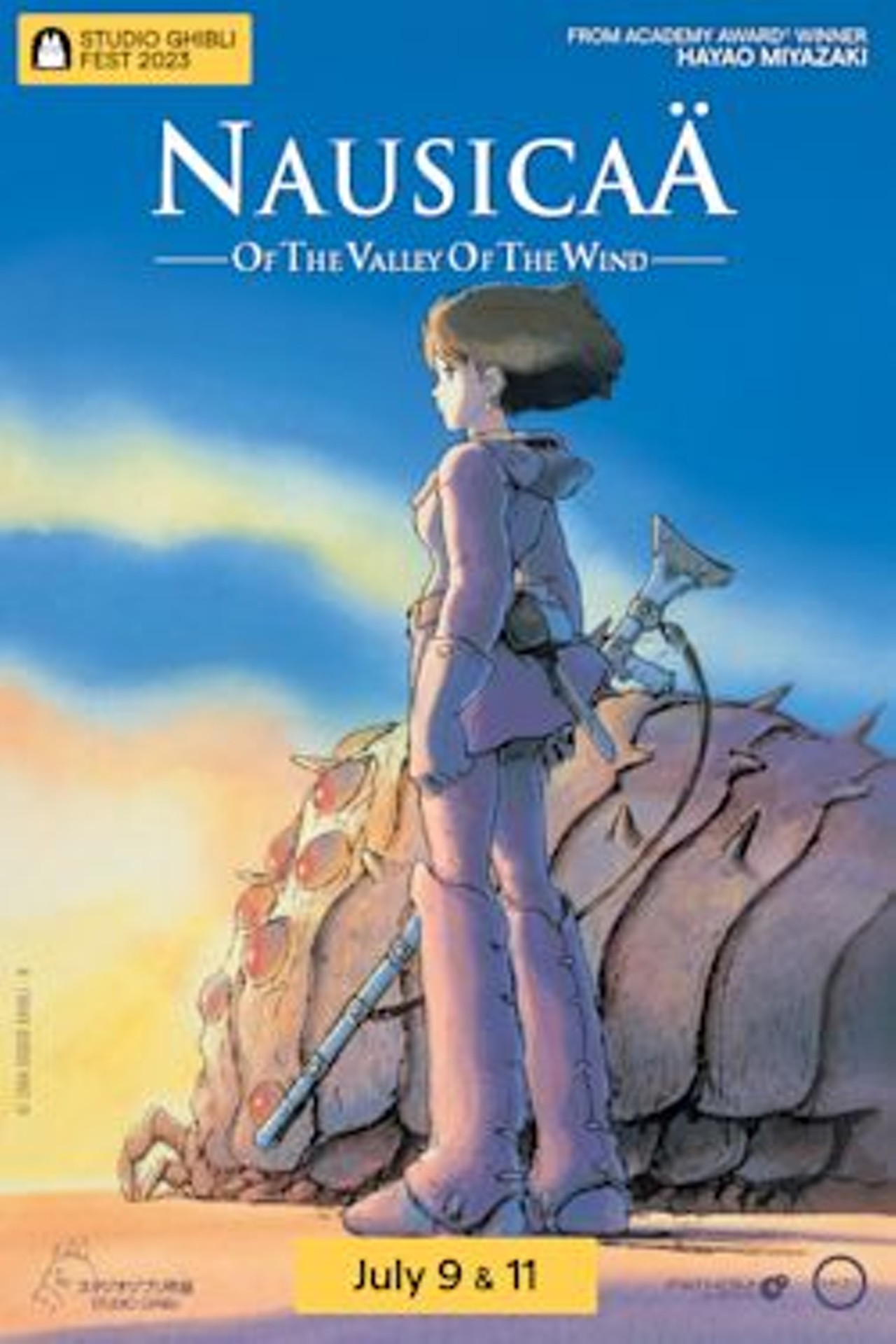 Nausicaä of the Valley of the Wind Studio Ghibli Fest 2023 Houston