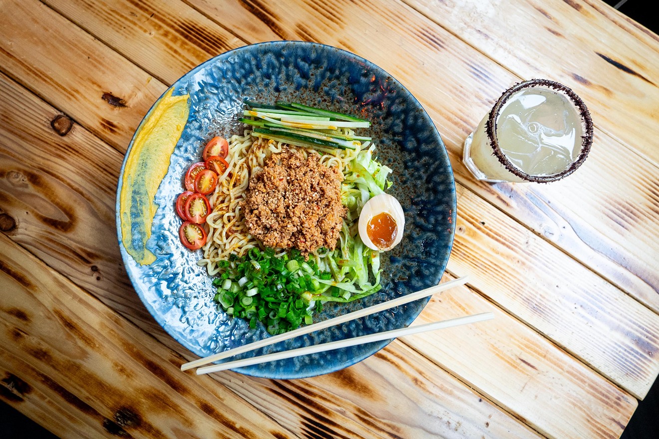 Just in time for the heat, Ramen Tatsu-Ya brings back its Spicy Chilled brothless ramen.