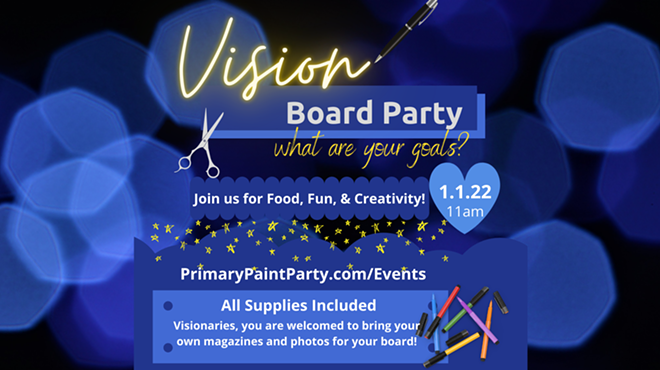 Vision Board Paint Party - New Year's Day
