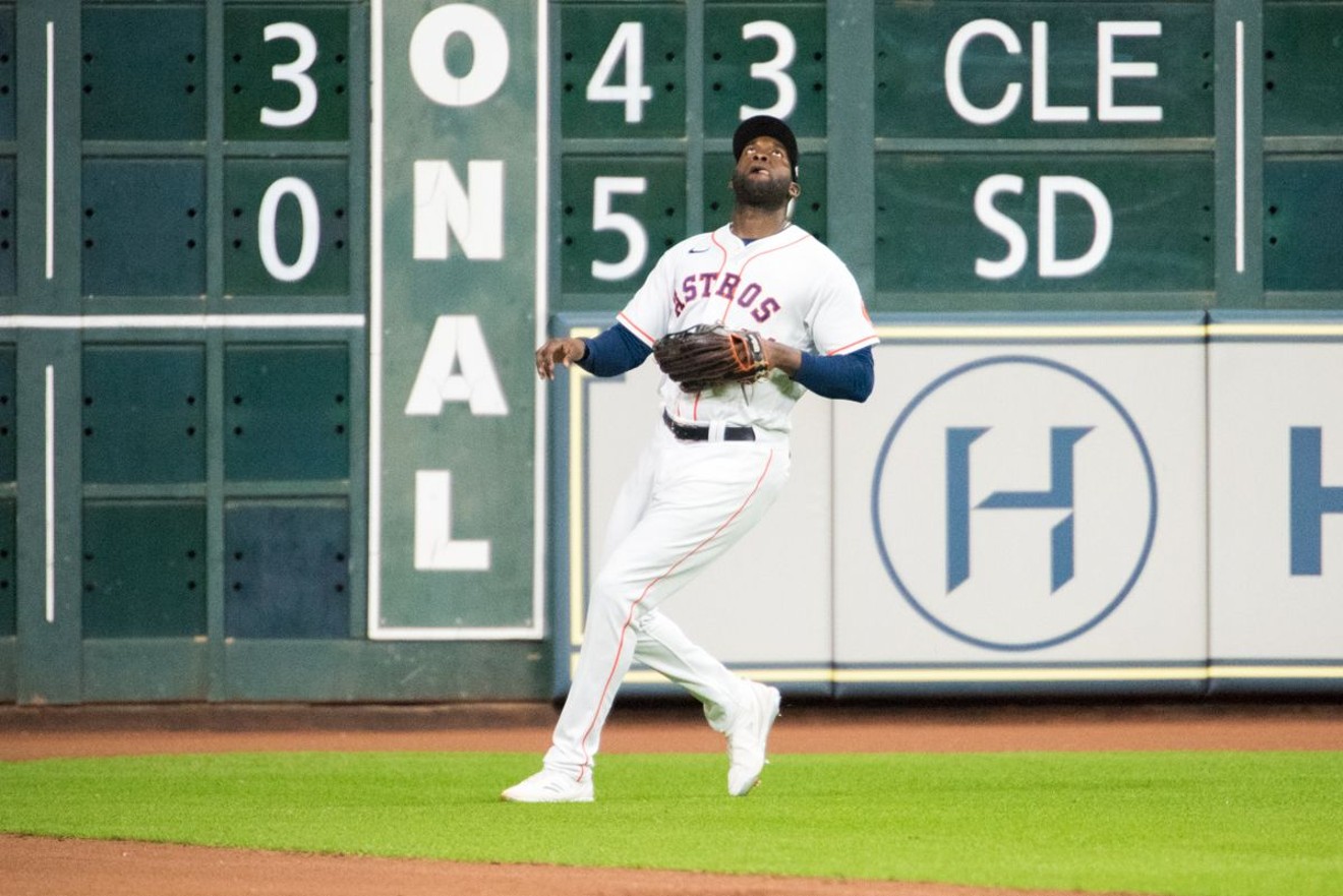 Yordan Alvarez will mostly DH in the postseason, but we could see him in left field as well.