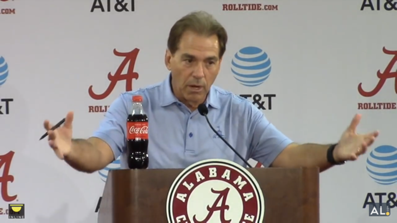 Nick Saban and Alabama control their own destiny to the College Football Playoff.