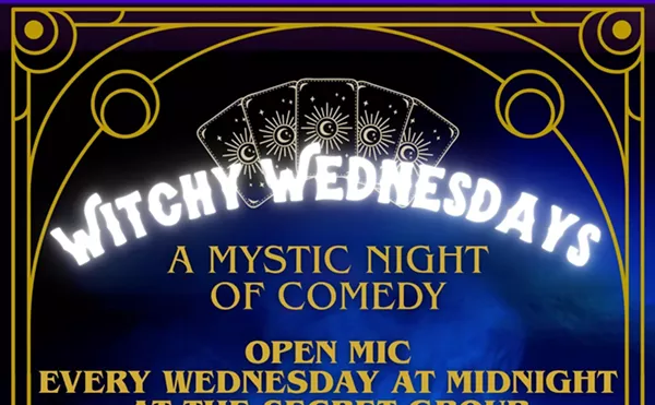 Image: WITCHY WEDNESDAYS: Wednesday Open Mic Comedy